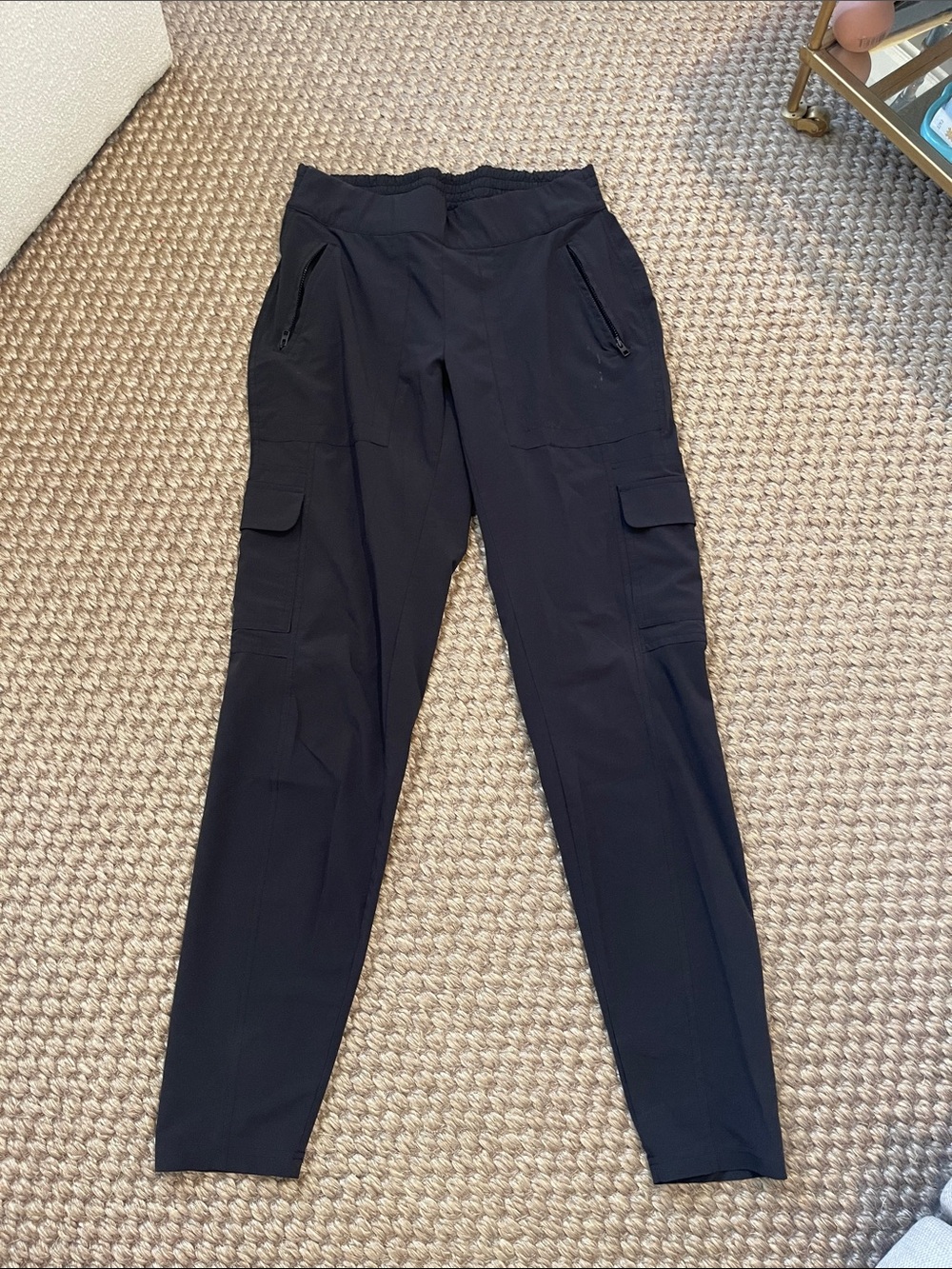 Athleta Black Cargo Utility Pants